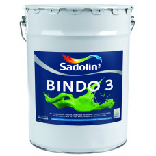 Sadolin Bindo 3 Dziļi matēta krāsa sienām un griestiem BW 20L