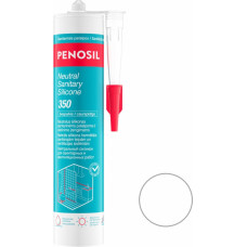 Penosil Neutral Sanitary Silicone 350 / 350c Neitrāls sanitārais silikona hermētiķis 280ml, caurspīdīgs