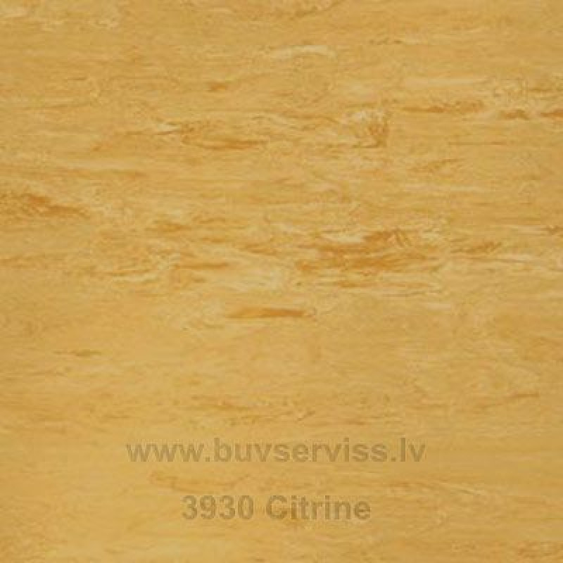 - Polyflor Citrine 3930 2m plat., 2.00mm aizsargslānis, linolejs PVC Dzeltenīgs (garums cm)