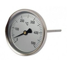 Watts Bimetāliskais termometrs 0-500'C 150x6mm dūmgāzu WATTS#0810150 - gab.