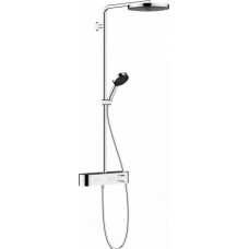 Hansgrohe Pulsify 260 1jet/105 3jet Relaxation ar termostatu ShowerTablet Select 400 dušas sistēma, hroms - gab.