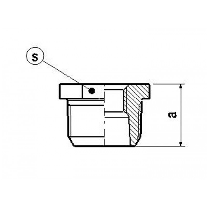 Livarna Titan Vītņu redukcijas gabals 1x1/2