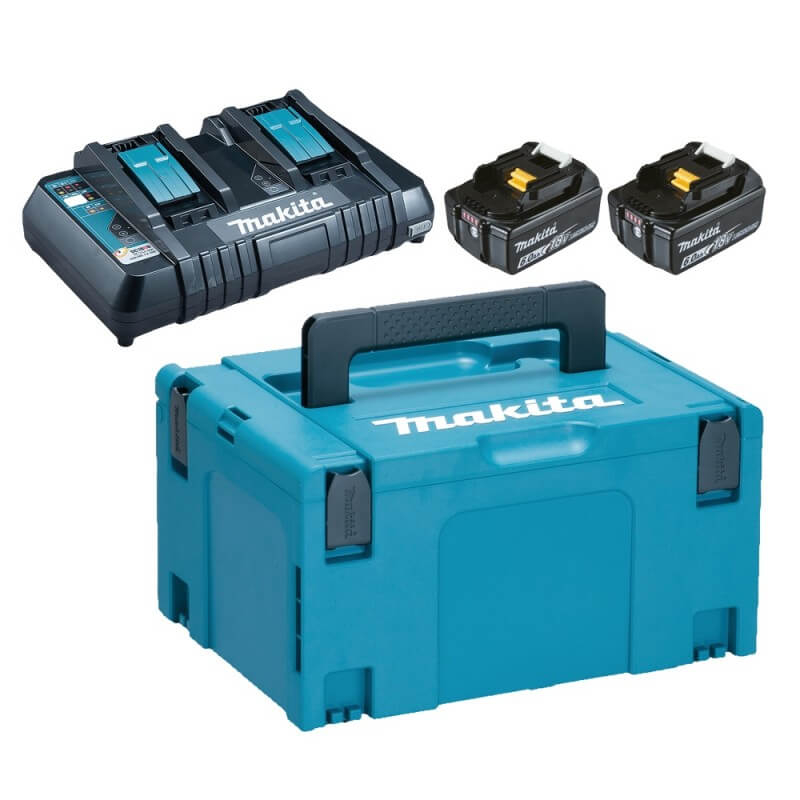 Makita Accessories Akumulatora un lādētāja komplekts MAKITA PowerPack 18V 6,0Ah