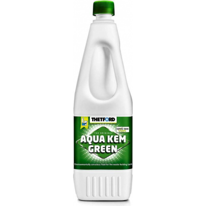 Thetford Šķidrums Aqua Kem Green, 1.5L, ap. rezervuāram