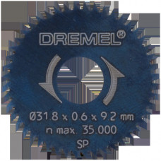 Dremel Šķelšanas un šķērszāgēšanas asmens Dremel 31.8 mm (546) - gab