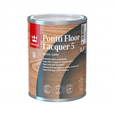 Tikkurila Laka koka grīdām Tikkurila Pontti Floor Lacquer 5 Dziļi matēta EP-Bāze 0.9L - gab