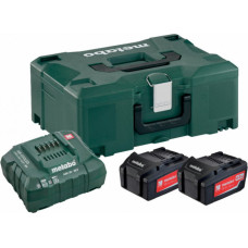 Metabo Komplekts Metabo 2x 4.0 Ah LiHD + ASC 55 + Metaloc, 685064000 - gab