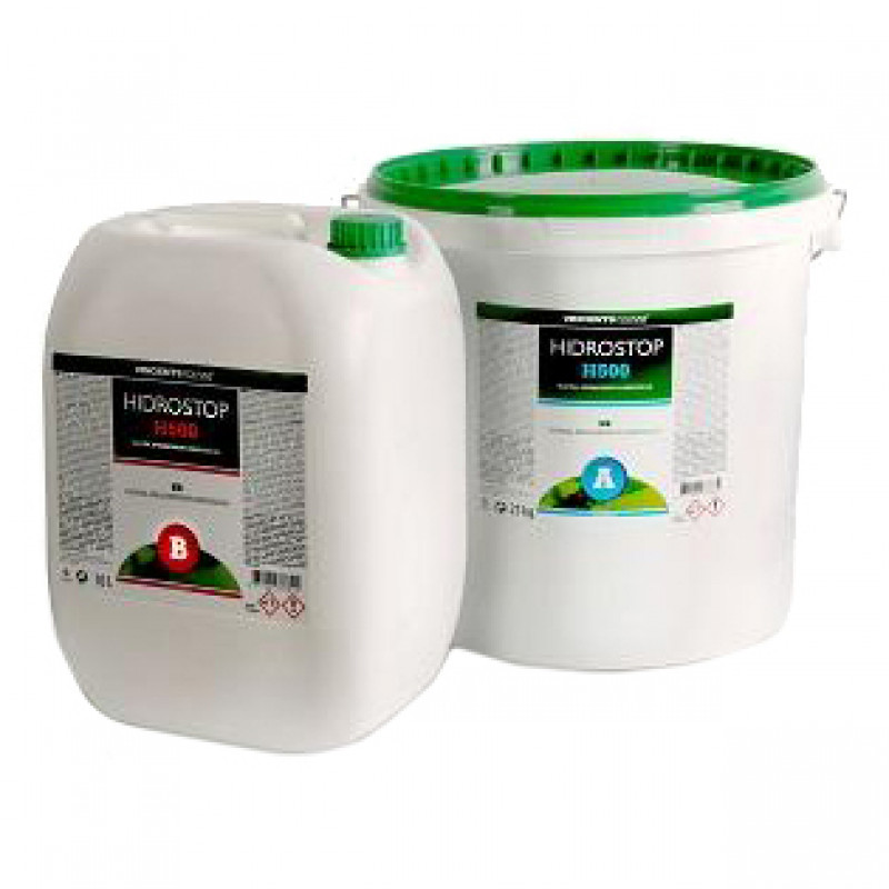 Vincents Polyline Divkomponentu hidroizolācija Vincents Polyline HIDROPSTOP H500 A komponente 25KG - gab.