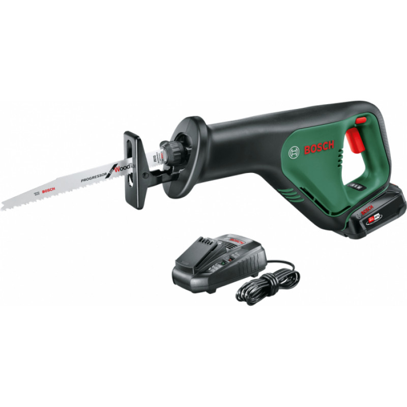 Bosch Akumulatora zobenzāģis Bosch AdvancedRecip 18, 1x2.5 Ah, 06033B2403 - gab