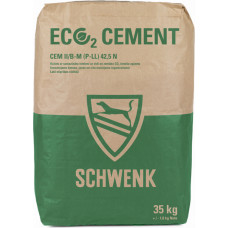 Schwenk Cements SCHWENK Eco2 CEM II A-LL 42.5 N (400M) 35kg - gab