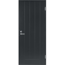 Swedoor Ārdurvis Swedoor Basic B0010 komplekts, pelēkas, kreisās, 100x210 cm - kmpl