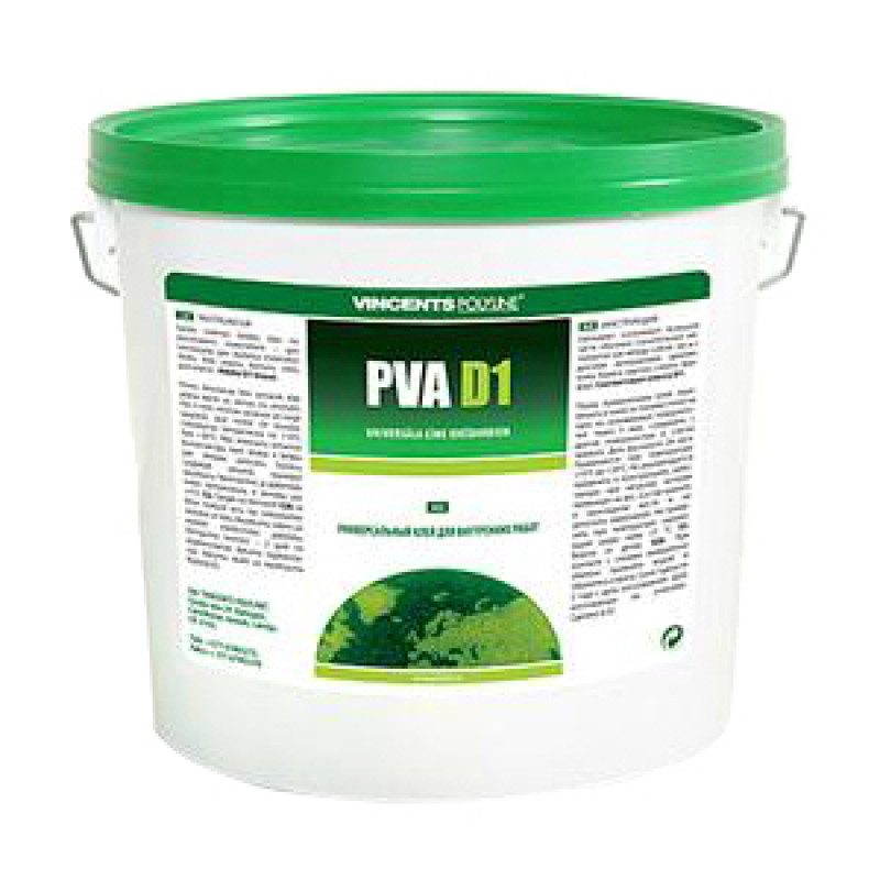 Vincents Polyline Universāla būvmateriālu līme Vincents Polyline PVA D1 0.5KG - gab.