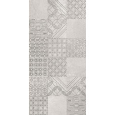 Paradyz Ceramika Sienas flīzes Harmony Grys Patchwork, 9mm, 30x60cm, 631440 - kvm