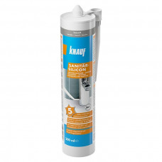 Knauf Sanitārais silikons KNAUF Sanitar-Silicon, bazalts, 300ml - gab