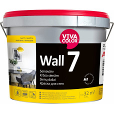 Vivacolor Krāsa sienām Vivacolor Wall 7 Matēta C-bāze (Tonējamā krāsa) 2.7L - gab