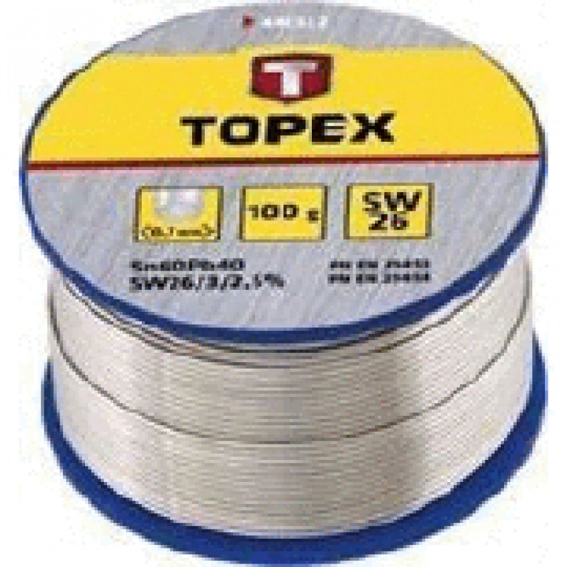 Topex Lodalva Topex, 44E524, 1.5 mm, 60% Sn - gab