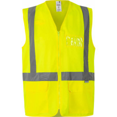 Velilla Atstarojoša veste ar rāvējslēdzēju VELILLA 305903 Hi-Vis, dzeltena, L izmērs - gab