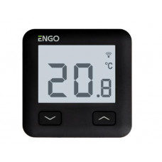 Engo Controls Wi-Fi temperatūras regulators, 230V, melns. E10B230WIFI