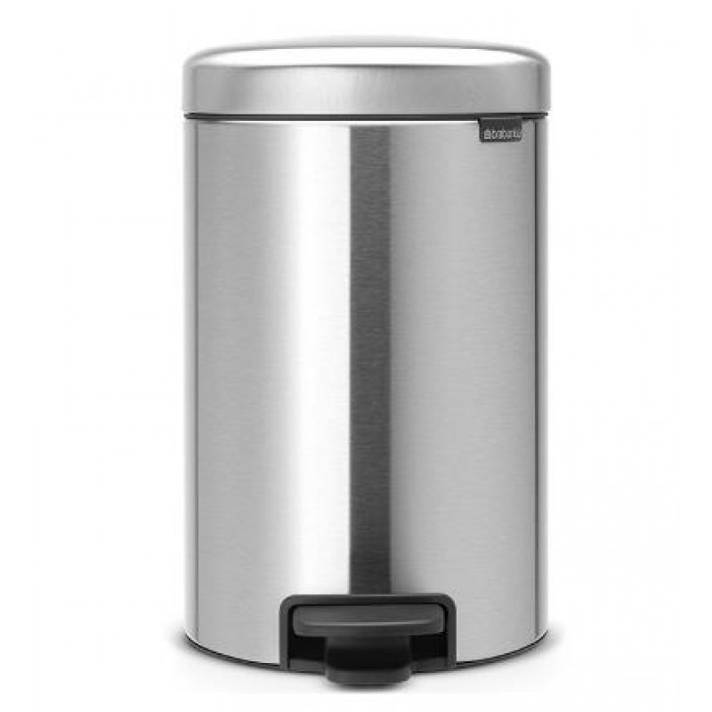 Brabantia atkritumu tvertne ar pedāli NewIcon, 20l, matt steel FPP