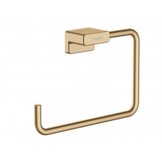 Hansgrohe dvieļu riņķis AddStoris, brushed bronze