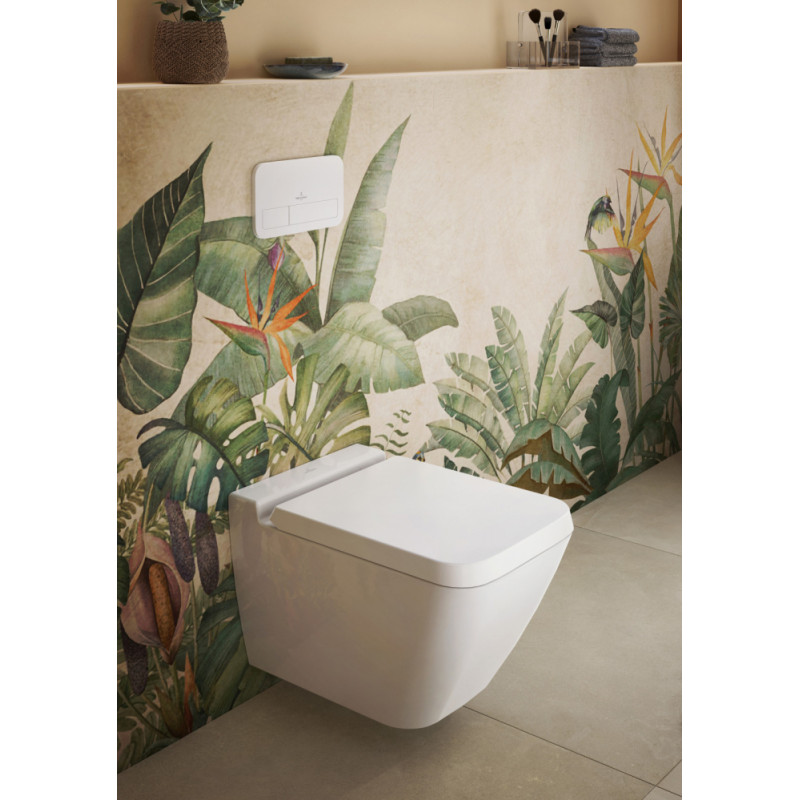 Villeroy & Boch ViConnect 200S Taustiņš, horizontāls, 253x145mm, matēts melns