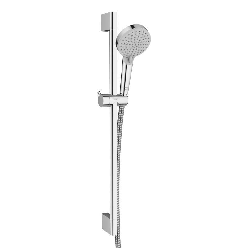 Hansgrohe Vernis Blend 100 Vario Rokas dušas komplekts, 2 režīmi, Crometta stienis 65cm, hroms