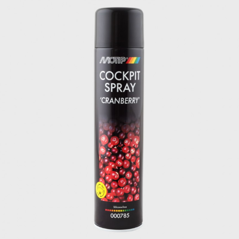 Motip Salona tīrīšanas līdzeklis Cockpit Spray Cranberry 600ml, Motip