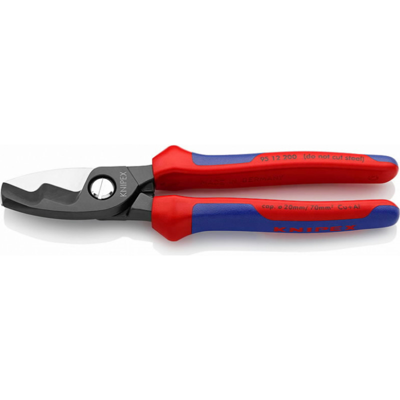 Knipex Kabeļu grieznes D20mm/70mm2, DR, Knipex