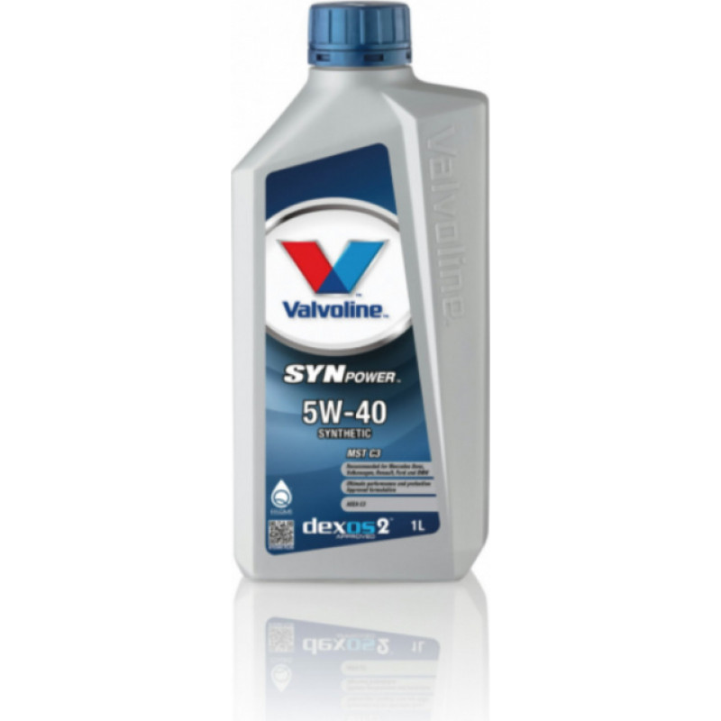 Valvoline Motoreļļa Synpower 5W40 1L, Valvoline