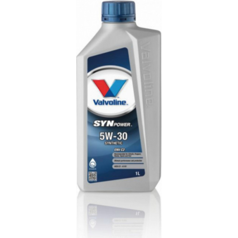 Valvoline Motoreļļa Synpower ENV C2 5W30 1L, Valvoline