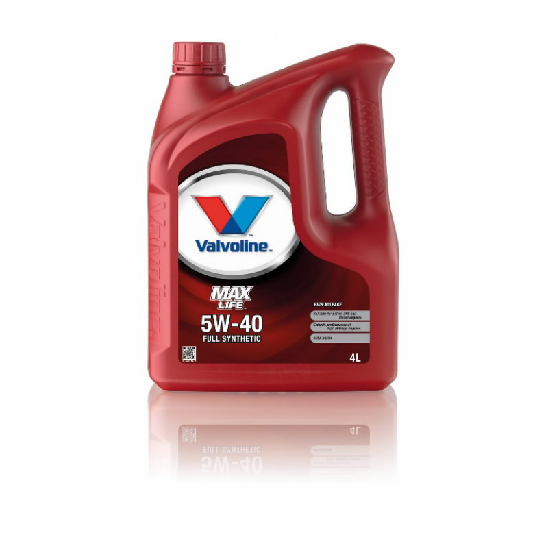 Valvoline Motoreļļa Maxlife 5W40 4L, Valvoline