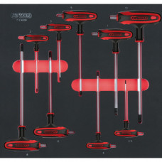 Ks Tools T-sešstūris 2,0-10mm, 9 gab., KS Tools