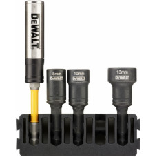 Dewalt Komplekts Uzgaļu turētājs + (8,10,13mm muciņas) (4gab)