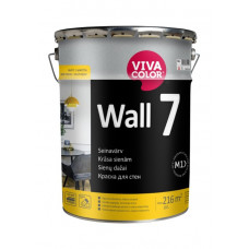 Vivacolor Wall 7 A Sienas krāsa, matēta 18L