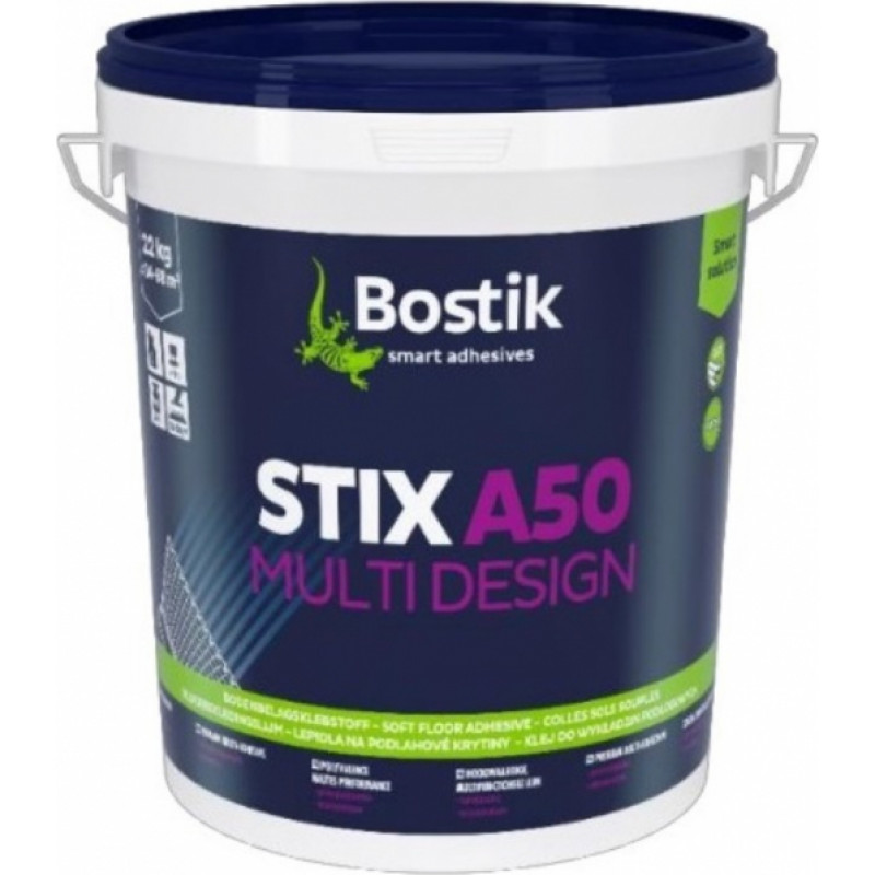 Bostik Stix A50 Multi Design universāla grīdas un sienu līme 22kg