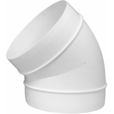 Europlast Līkums plastmasas Ø125mm, 45°