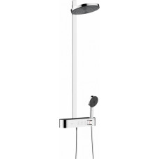 Hansgrohe Pulsify 260 2 jet ar termostatu ShowerTablet Select 400 dušas sistēma, hroms - gab.