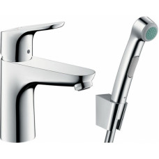 Hansgrohe Focus 100 izlietnes maisītājs ar bidetu, 1.60m, hroms - gab.