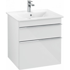 Villeroy&Boch Venticello vannas istabas skapis, divas atvilktnes, 553 x 590 x 502mm, spīdīgi balts - gab.