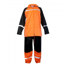 Cits Lietus kostīms PVC Hi-Vis, oranžs, XXL izmērs - gab