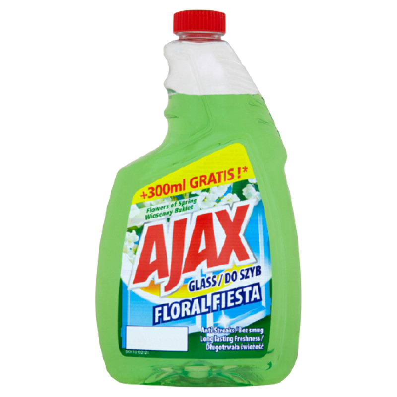 Ajax Logu tīrīšanas līdzeklis Ajax Floral Fiesta refill, 750ml - gab