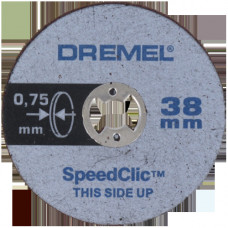 Dremel Plānie griešanas diski Dremel EZ SpeedClic 38.0 mm (SC409) - gab