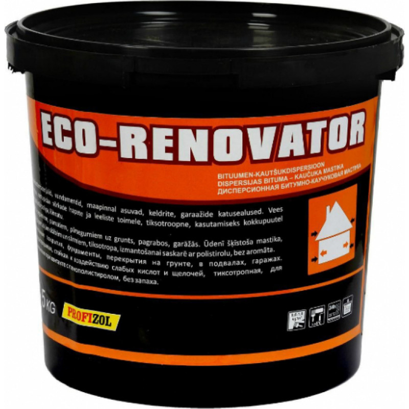 Profizol Bituma-kaučuka mastika Profizol Eco-Renovator, 20kg - gab