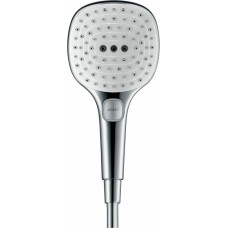 Hansgrohe Dušas galva Hansgrohe Raindance Select E 120 3jet, balta/hroms HG26520400 - gab