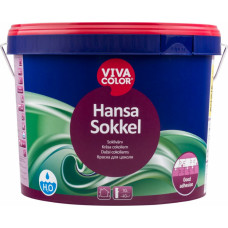 Vivacolor Ūdens bāzes krāsa cokoliem Vivacolor Hansa Sokkel C-bāze (Tonējamā krāsa) 9L - gab