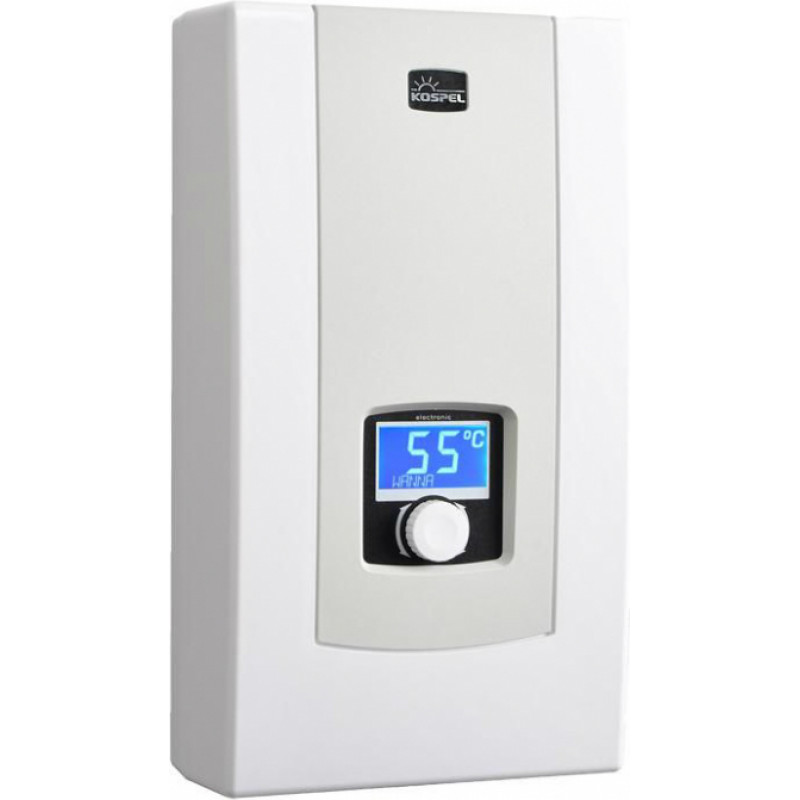 Kospel Caurplūdes ūdens sildītājs Kospel PPE2 09/12/15 kW LCD 380V - gab