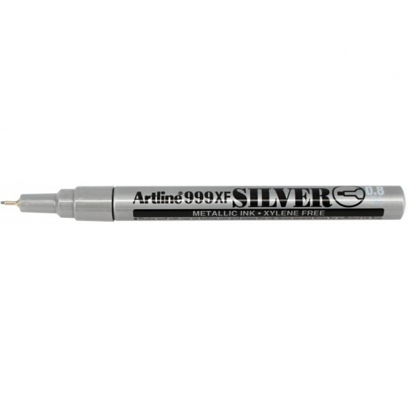 Cits Marķieris Artline 0.8mm, sudraba - gab