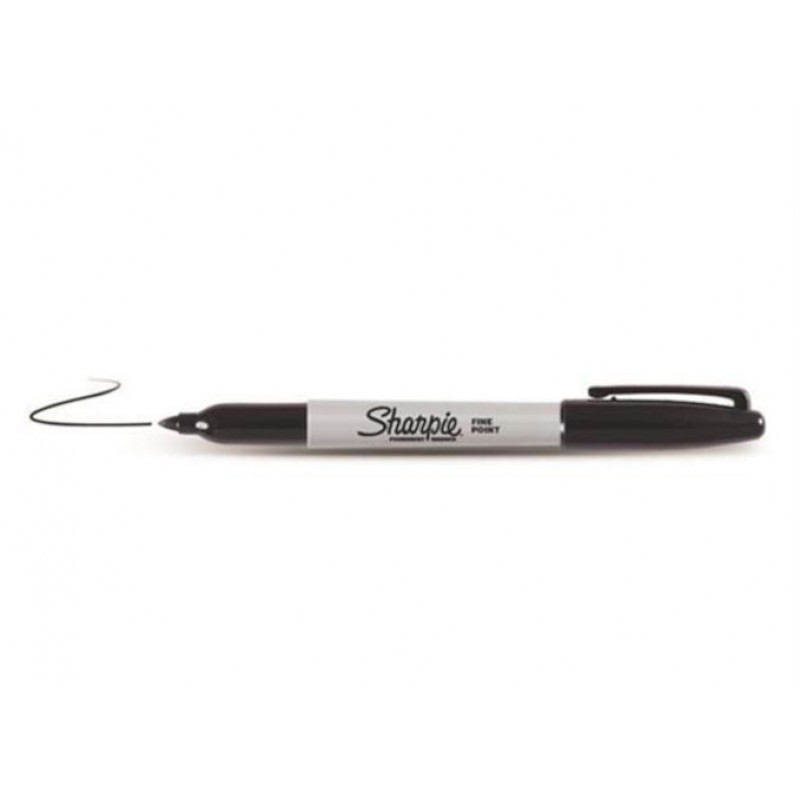 Sharpie Marķieris Sharpie Fine melns - gab