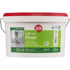 Vivacolor Krāsa grīdām Vivacolor Green Line Floor Pusmatēta A-bāze 7.2L - gab