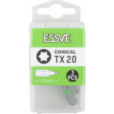 Essve Uzgaļi Essve Torx 20x25, 3gab., 9980202 - gab.